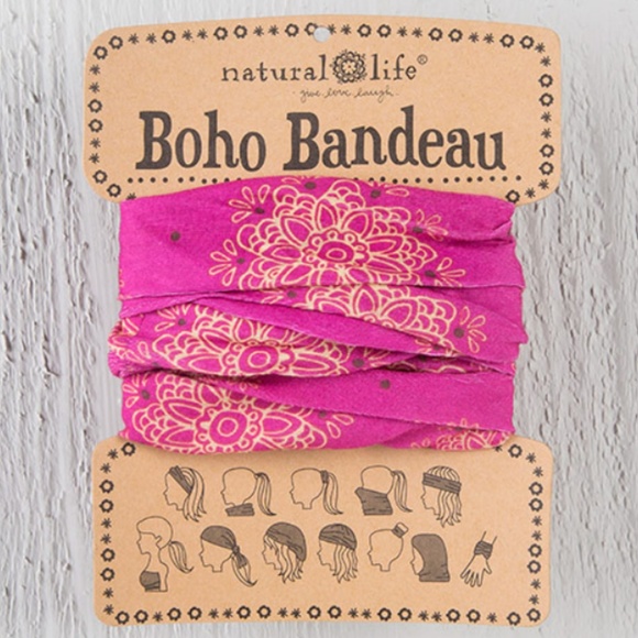 NATURAL LIFE Accessories - Boho Bandeau Top / Hair Accessory NATURAL LIFE Accessories - Boho Bandeau Top / Hair Accessory